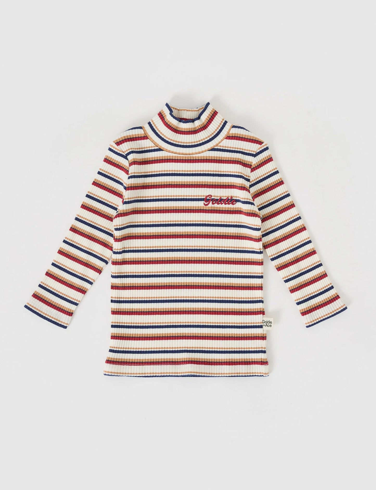 Goldie + Ace Outback Stripe Embroidered Rib Skivvy