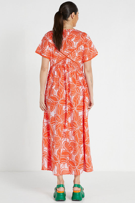 Bohemian Traders Fixed Bodice Maxi Dress || Ukiyo Botanic