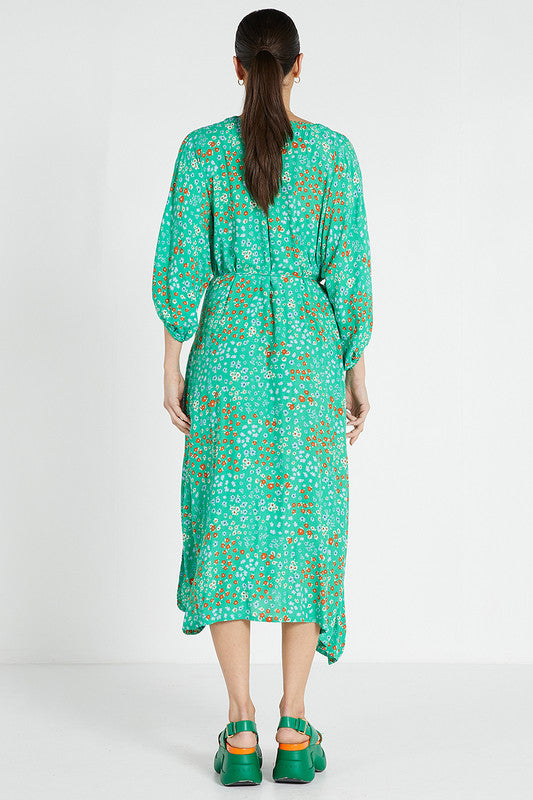 Bohemian Traders Gypsy Midi Dress || Kawii Ditsy