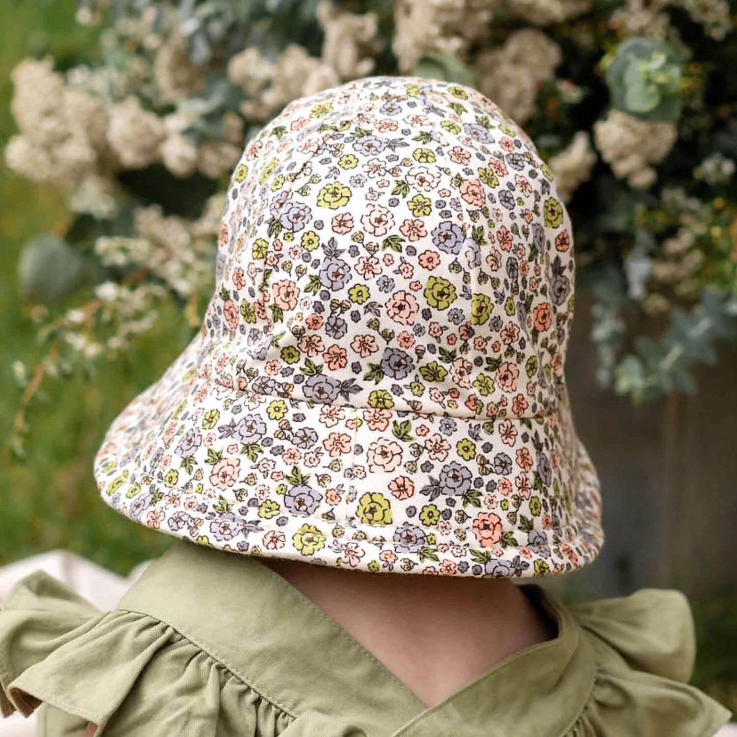 Bed Heads Toddler Bucket Sun Hat - Floret