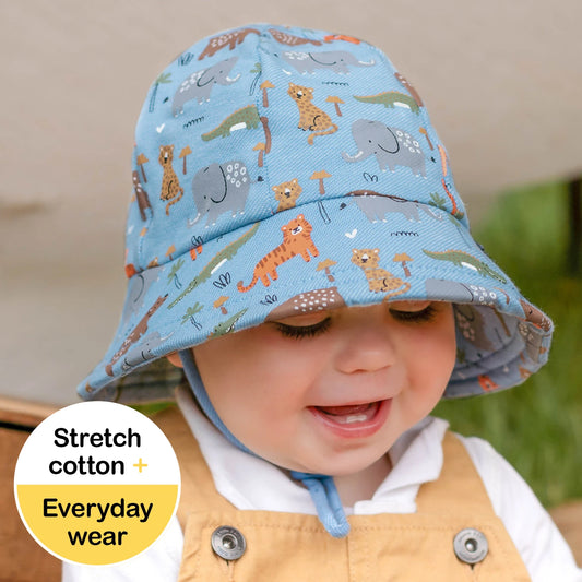 Bed Heads Toddler Bucket Sun Hat - Safari