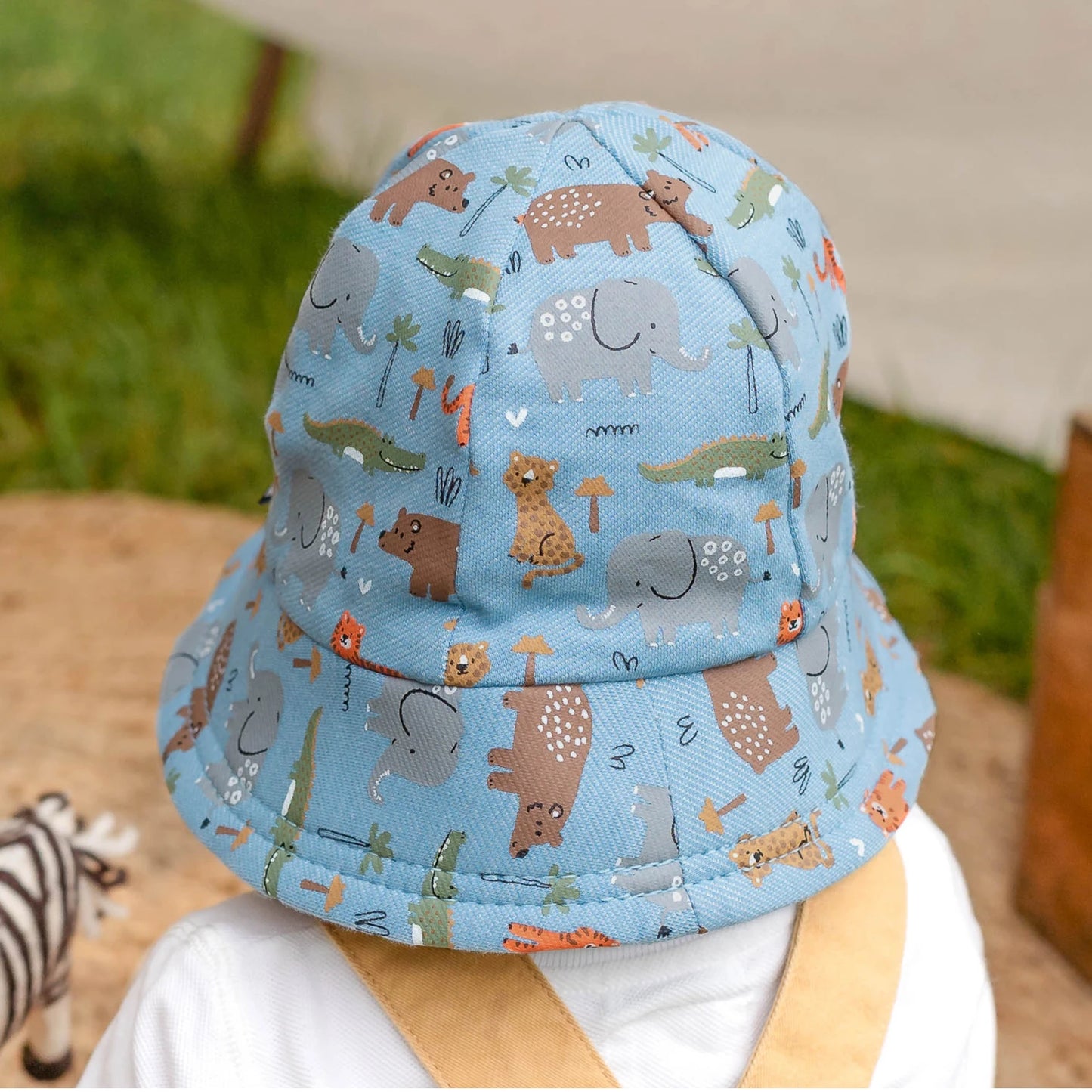 Bed Heads Toddler Bucket Sun Hat - Safari