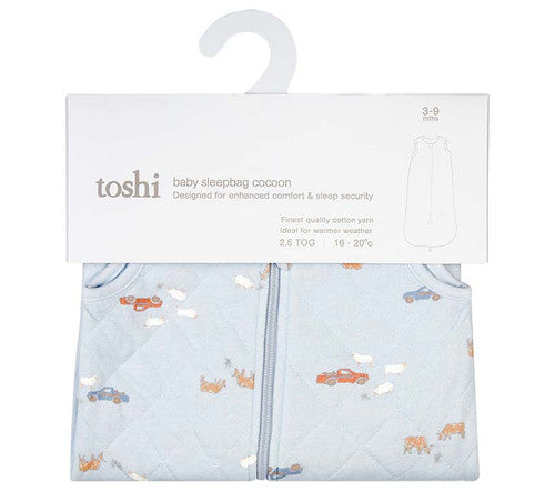 Toshi Baby Sleep Bag Classic Sleeveless 1 TOG Sheep Station