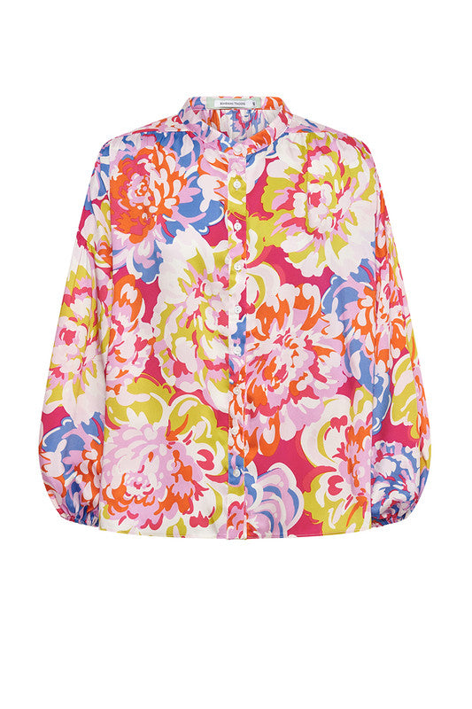 Bohemian Traders Billow Sleeve Blouse || Sakura Blossom