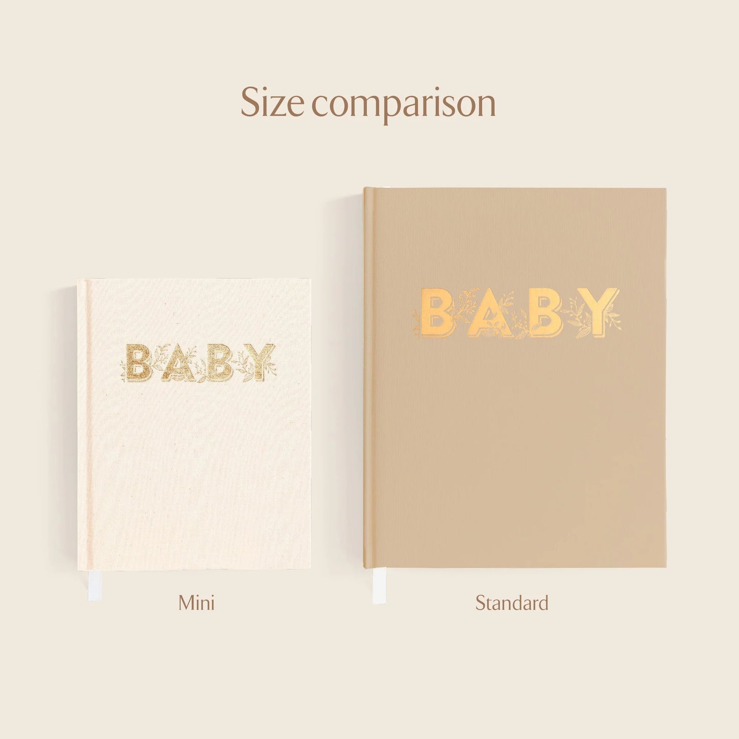 Fox and Fallow Mini Oatmeal Boxed Baby Book