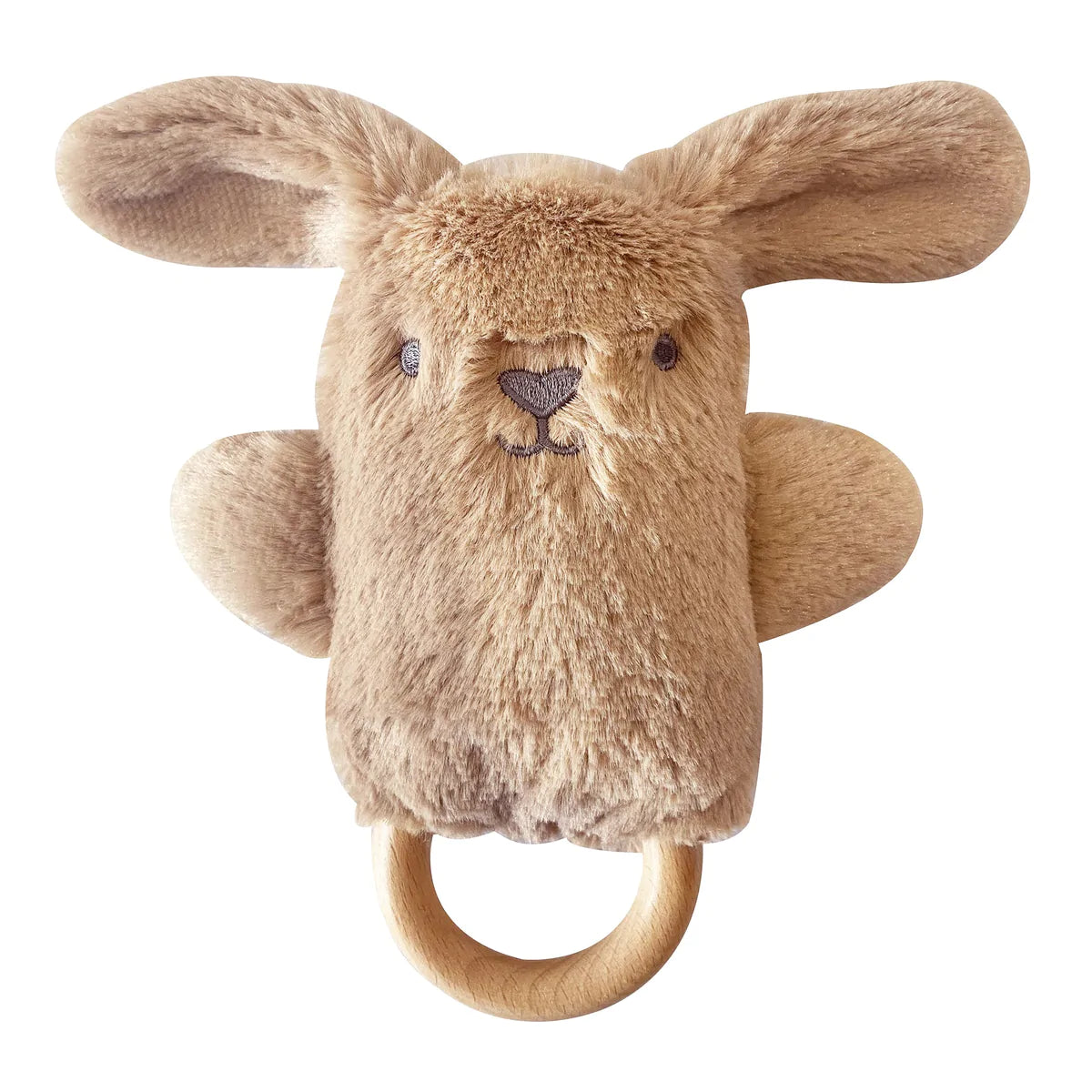 OB Designs Bunnies Soft Rattle Toy - Assorted