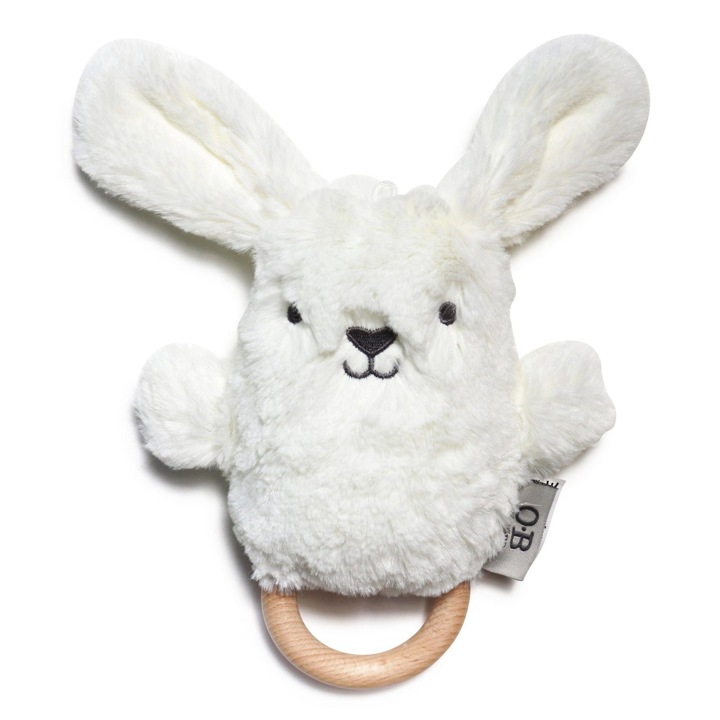 OB Designs Bunnies Soft Rattle Toy - Assorted