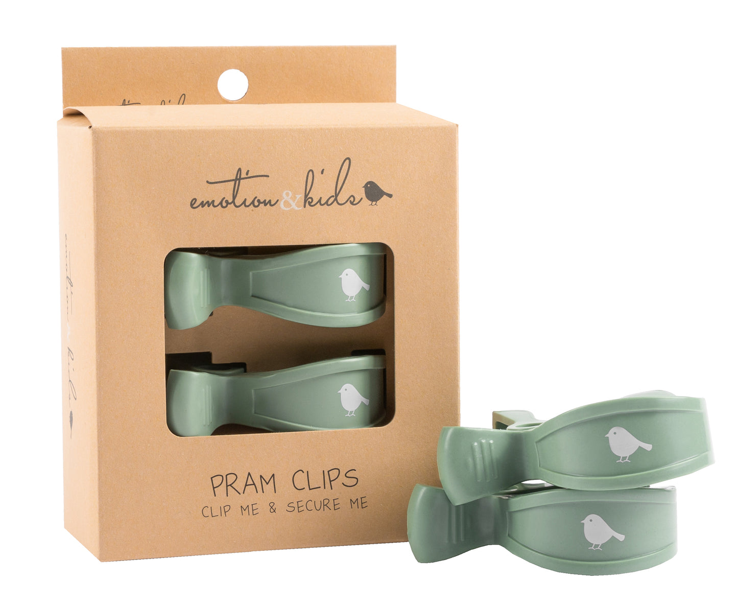 Emotion & Kids Pram Clips Pair