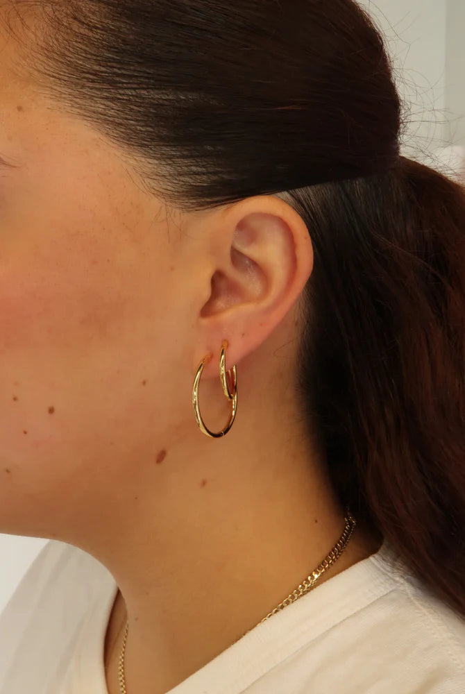 Zafino Delilah Hoop Earrings
