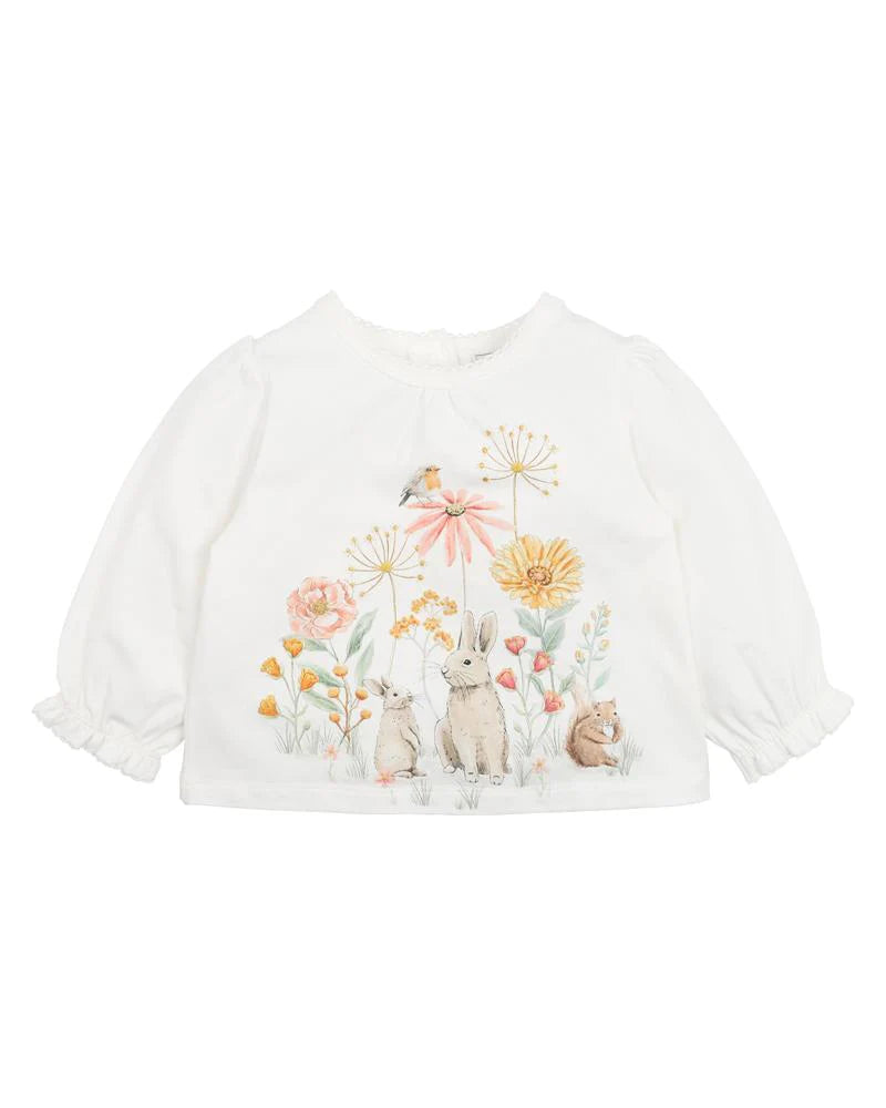 Bebe Olive Scene Tee