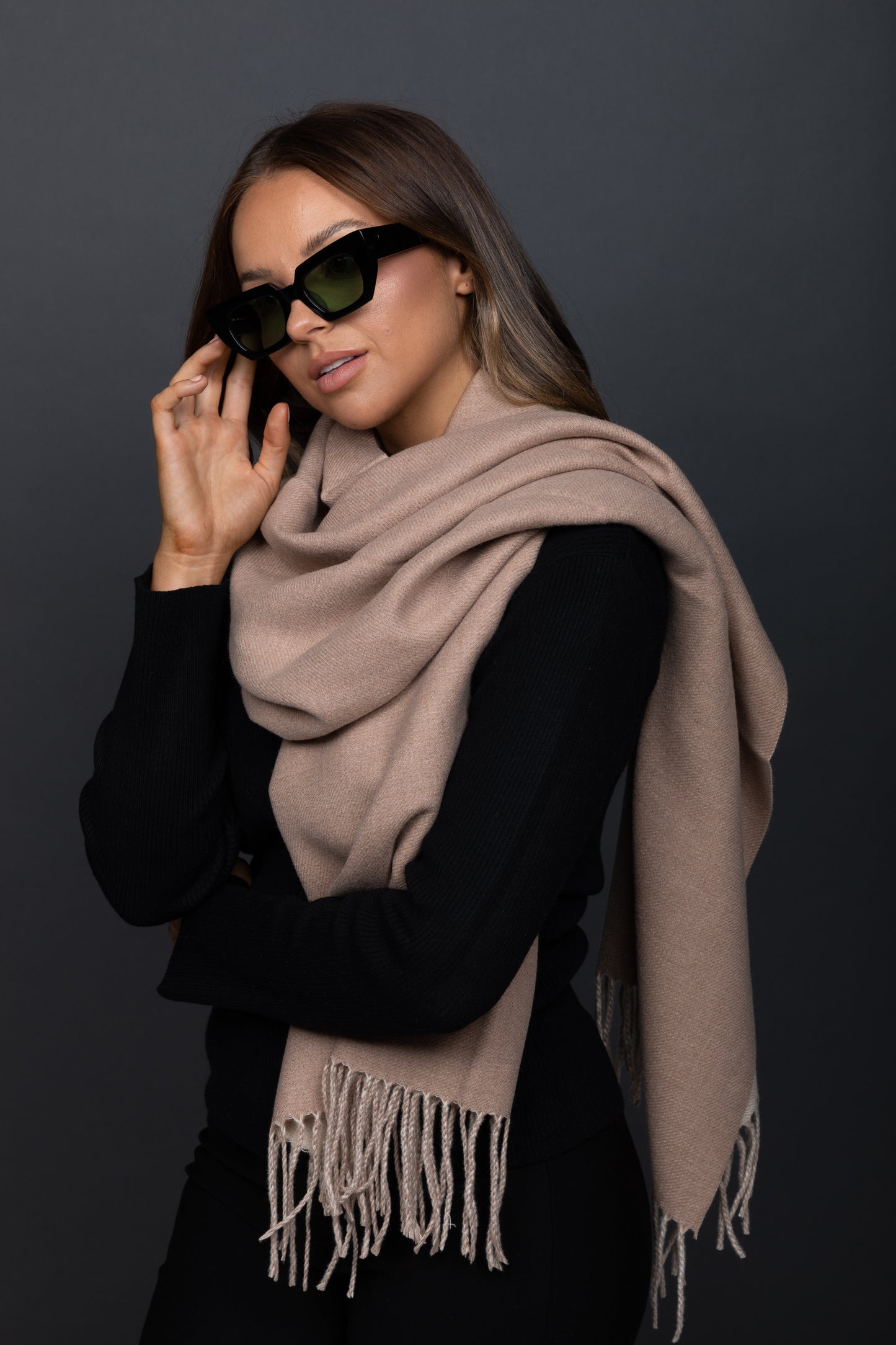 Holiday Trading & Co Kennedy Scarf - Taupe