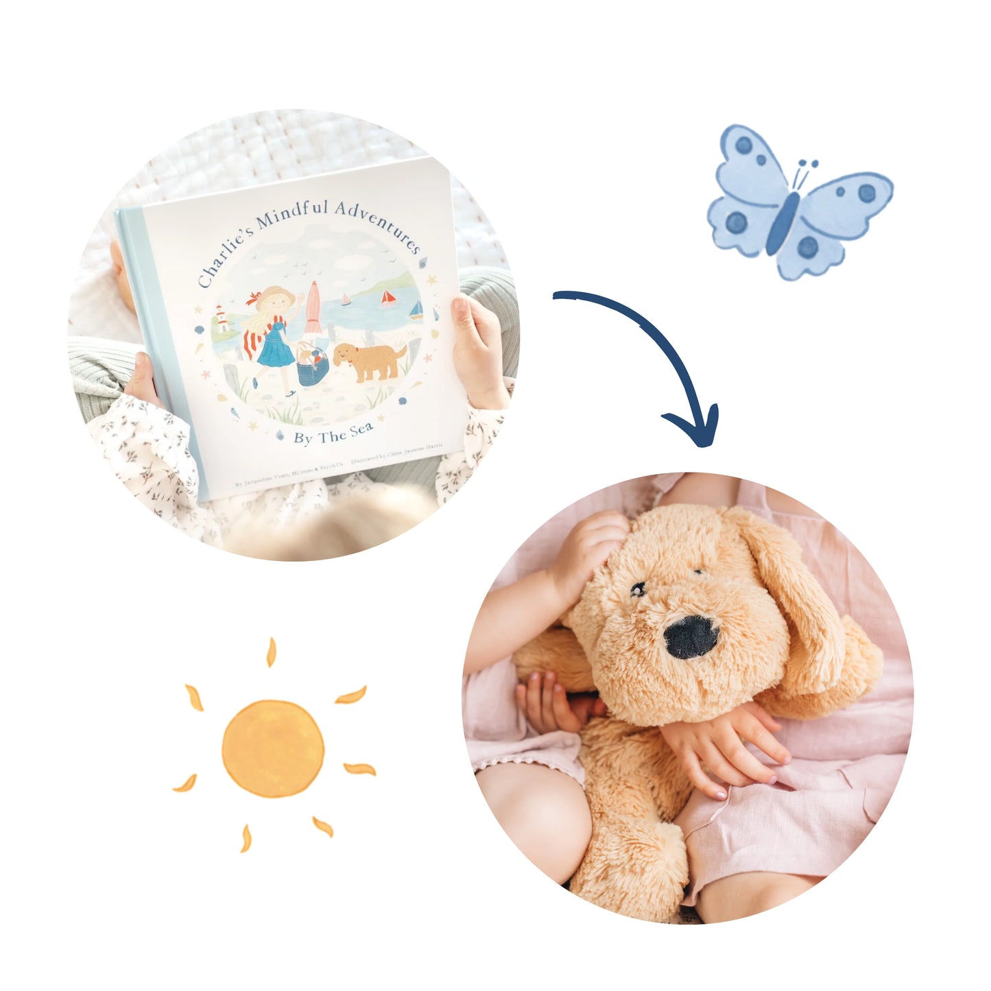Mindful & Co- Charlie The Weighted Puppy Dog
