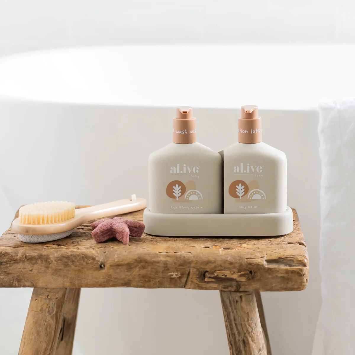 Al.ive Body CALMING OATMEAL BABY DUO