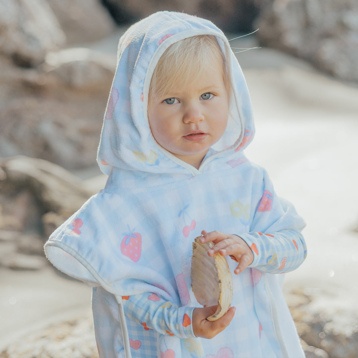 Crywolf Baby Hooded Towel Lucky Picnic