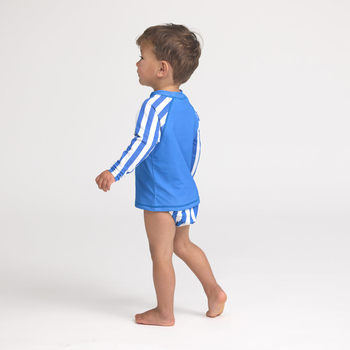 Crywolf Baby Rash Vest Deep Sea Stripe