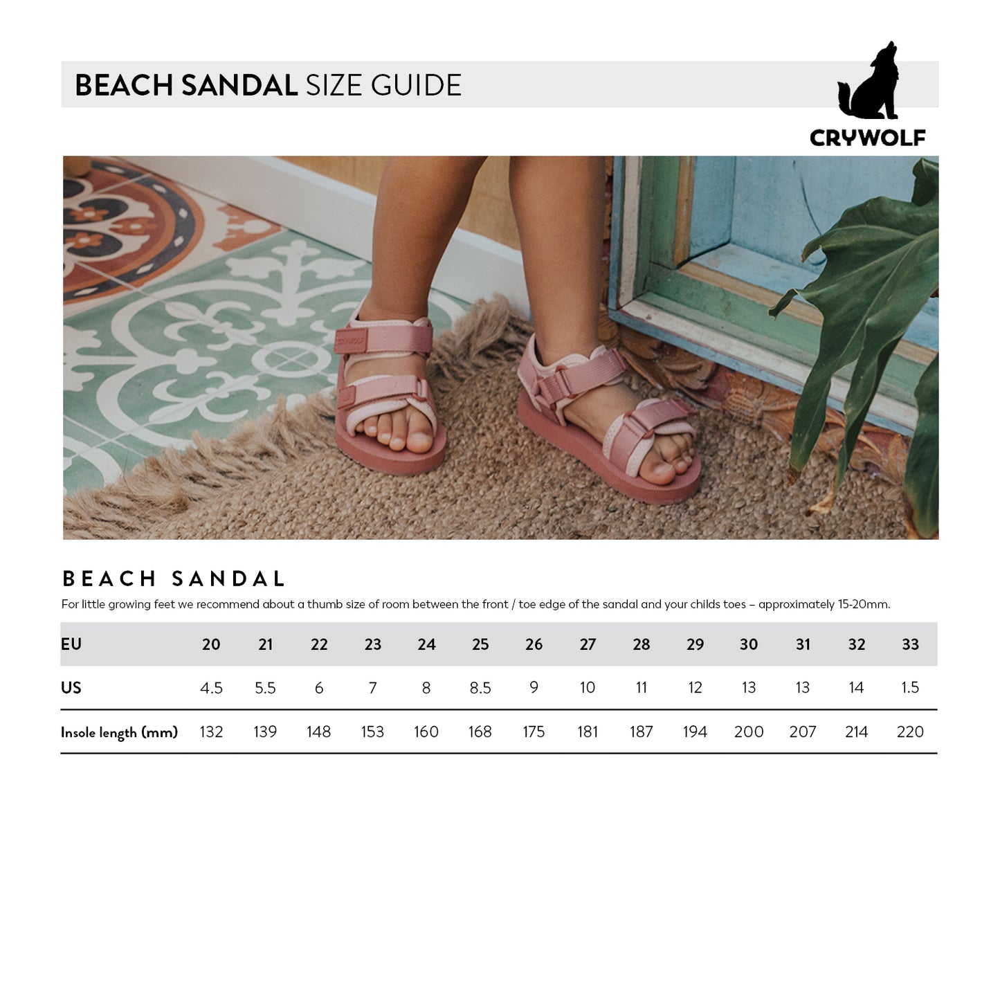 Crywolf BEACH SANDAL