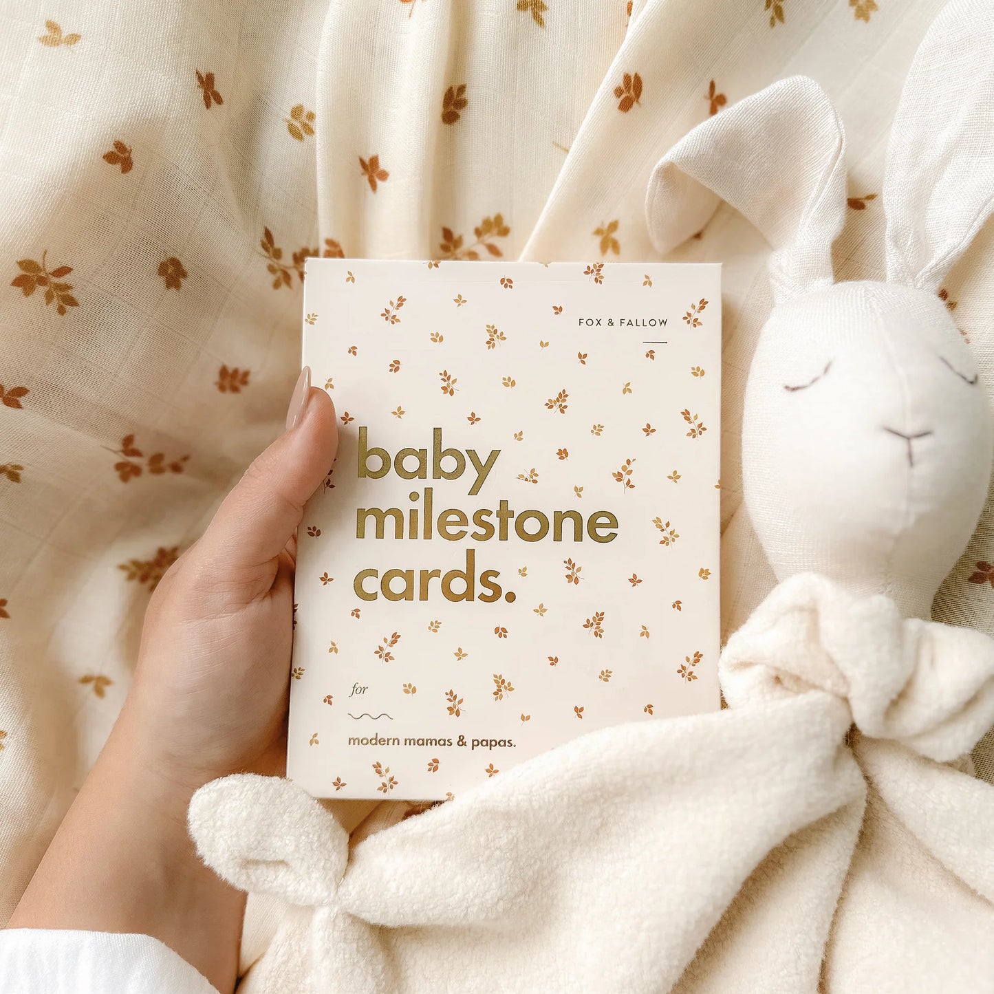 Fox and Fallow Baby Milestone Cards