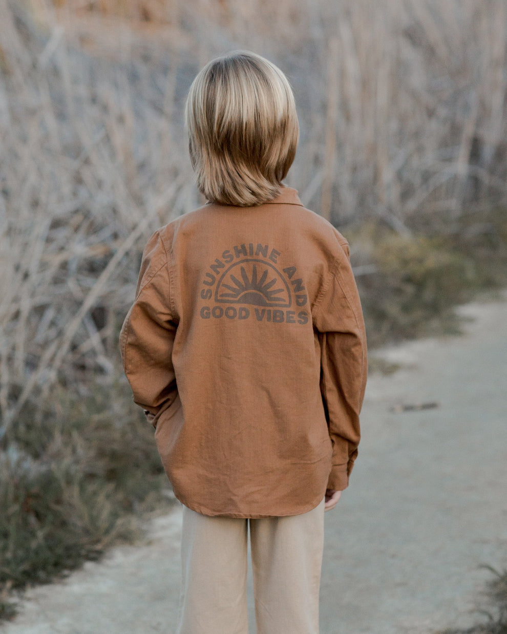 RYLEE & CRU walker overshirt || sunshine