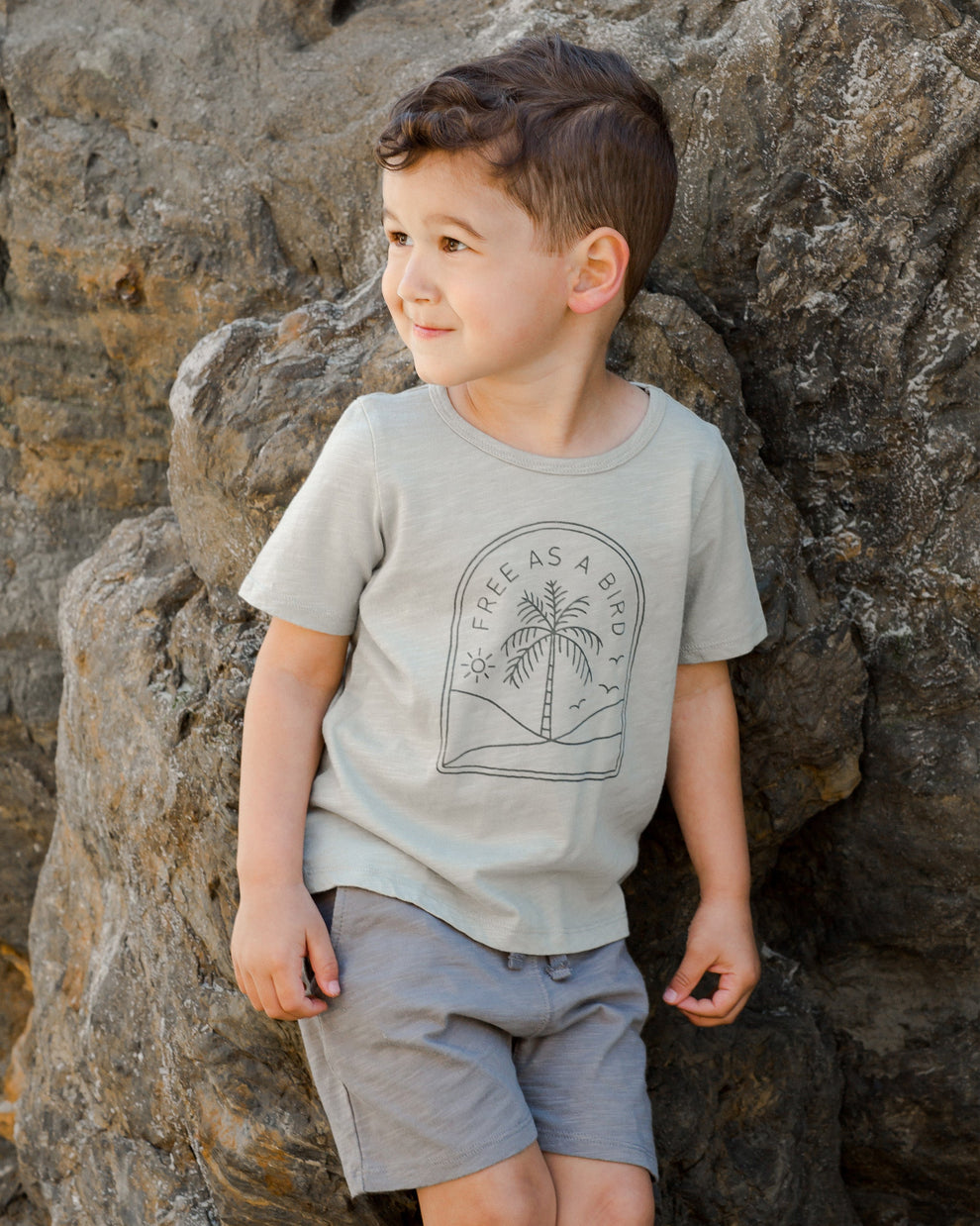 RYLEE & CRU basic tee || free as a bird