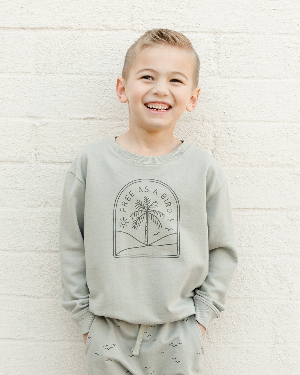RYLEE & CRU sweatshirt || free as a bird