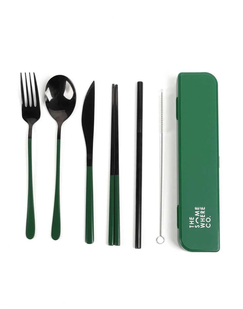 The Somewhere Co. Take Me Away Cutlery Kit - Assorted
