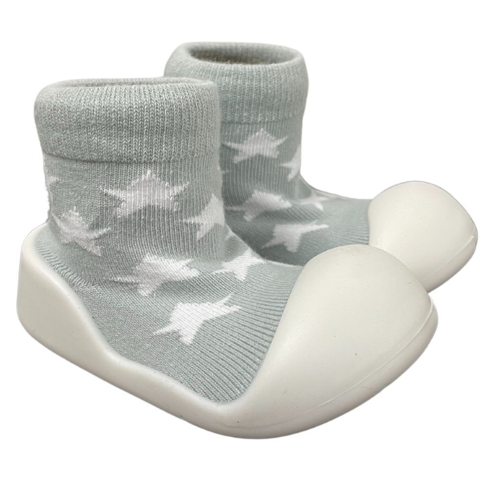 Little Eaton Rubber Soled Star Socks