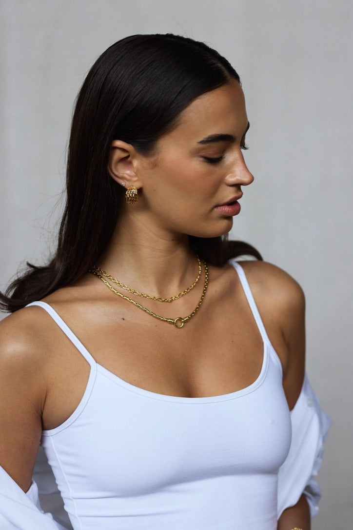Zafino Sarah Hoop Earrings