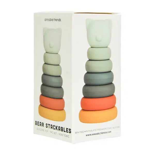 Annabel Trends Silicone Stackable Toy Bear