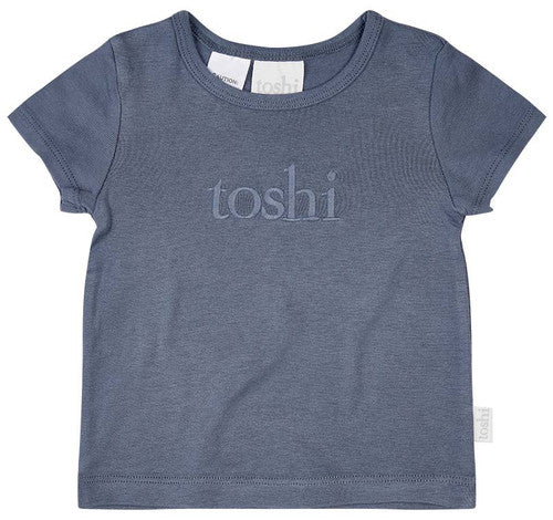 Toshi Dreamtime Organic Tee Short Sleeve Logo Moonlight