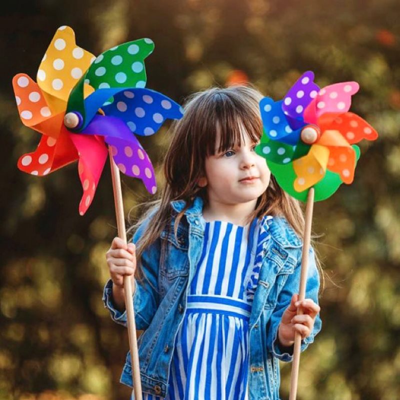Whirly Windmills Mezzo 21cm Pinwheel