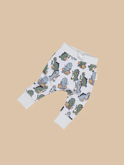 Huxbaby Dino Band Drop Crotch Pant