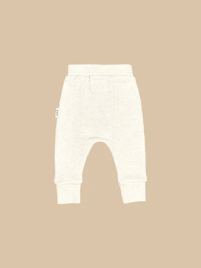 Huxbaby Oat Marle Drop Crotch Pant