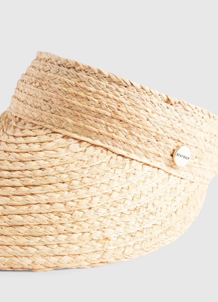 Seafolly Australia Raffia Visor
