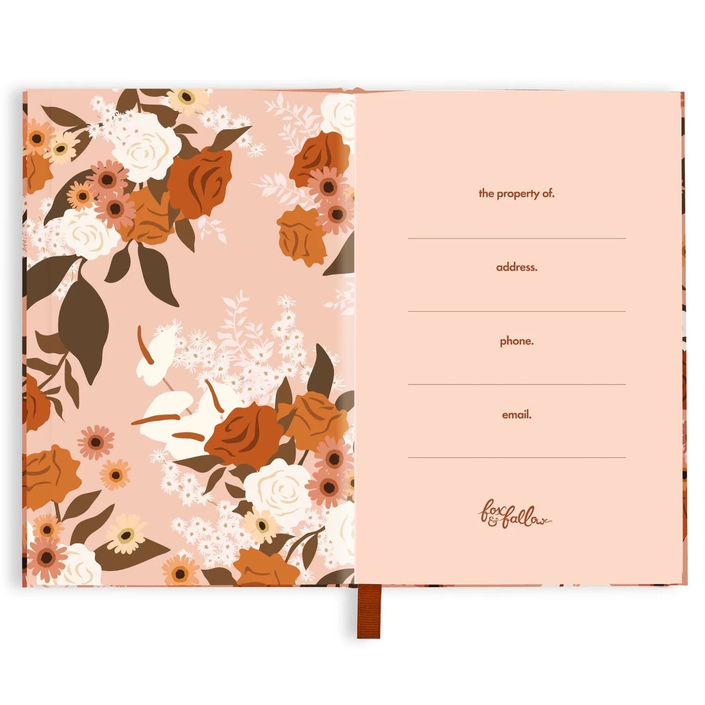 Fox and Fallow Gratitude Journal Floral