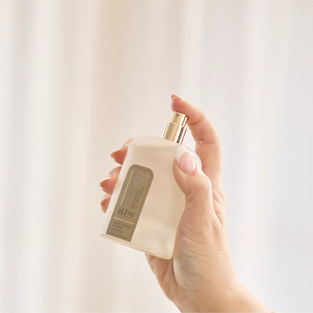 Al.ive Body Room Spray- Green Pepper & Lotus