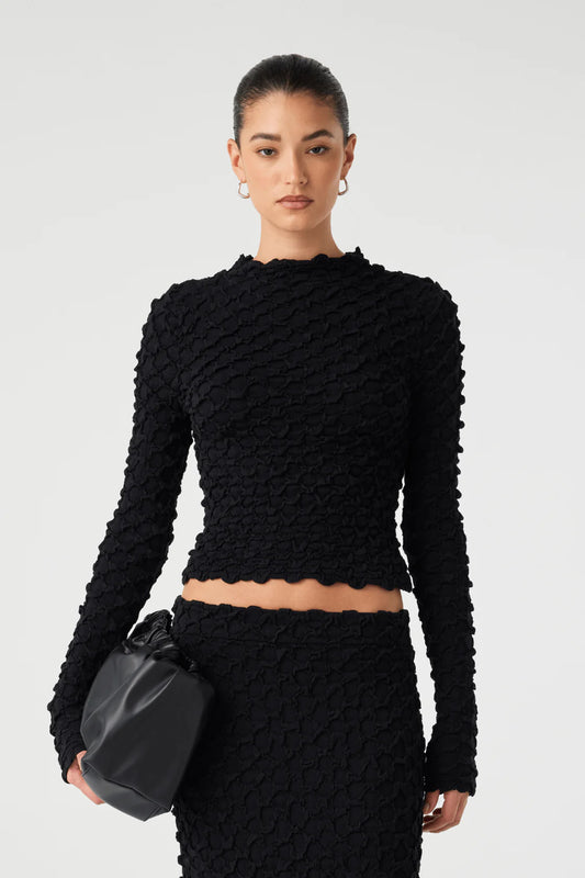ARCAA Suvi High Neck Top- Black