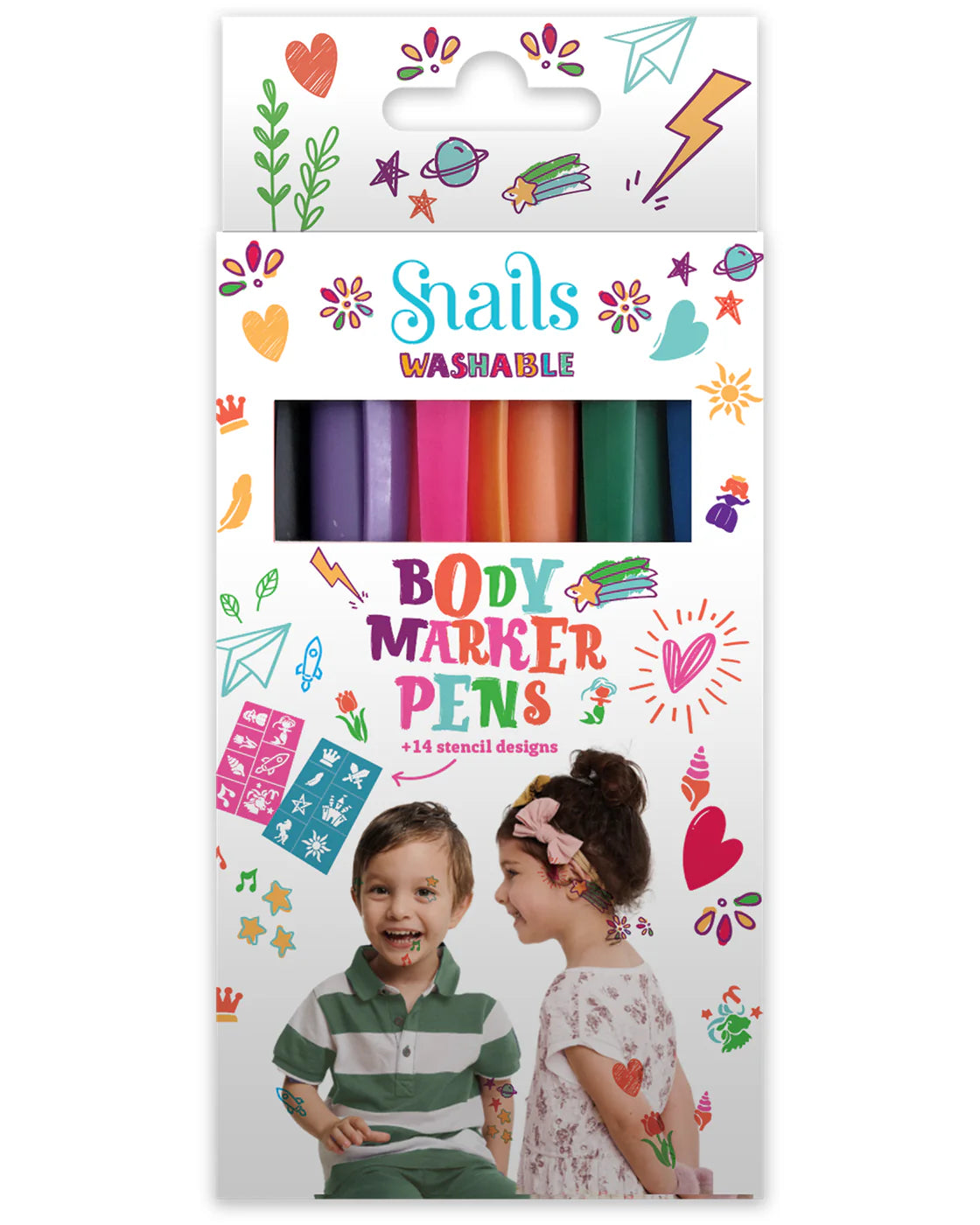 Snails - Body Marker Pens