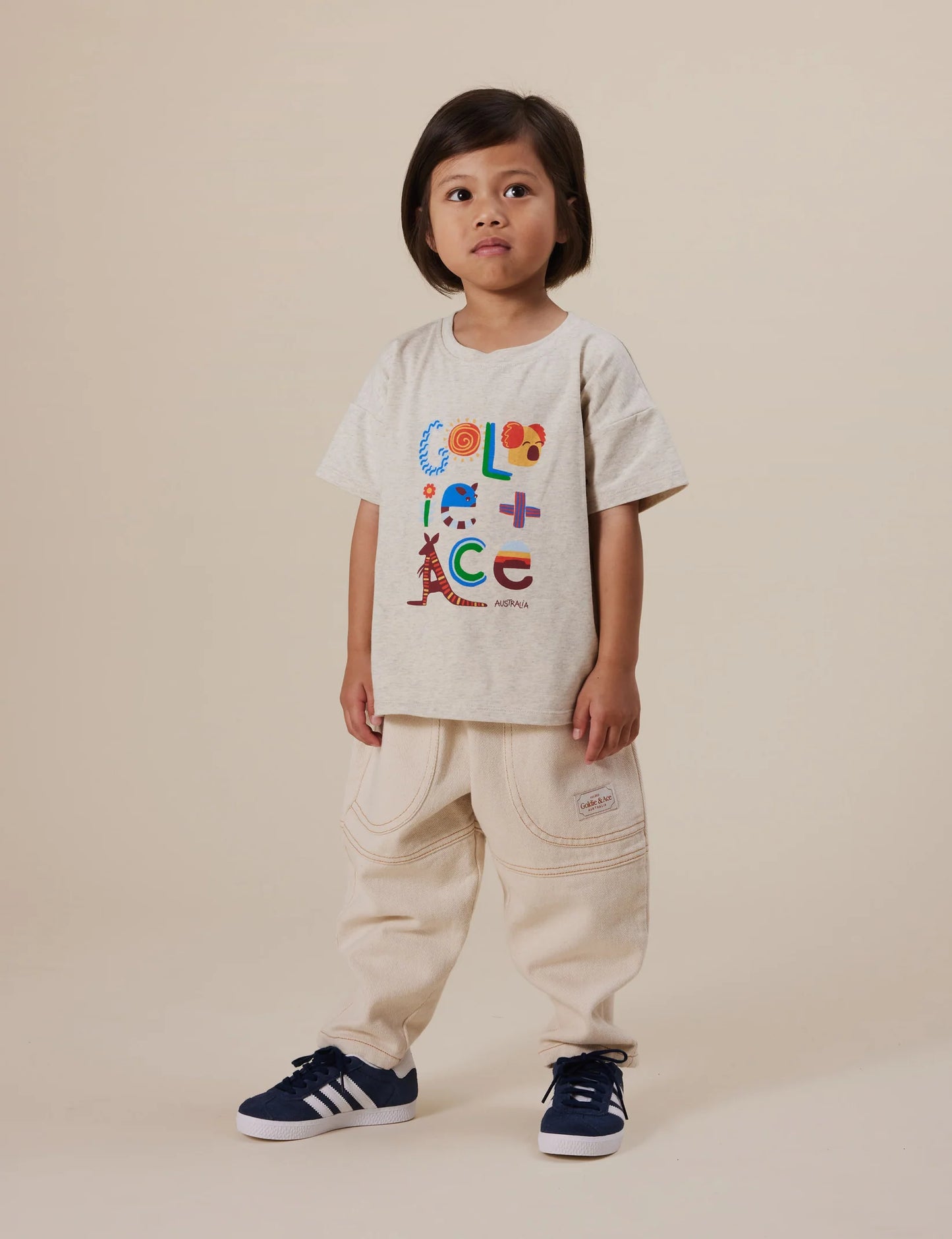 Goldie + Ace Land Down Under T-Shirt Marle