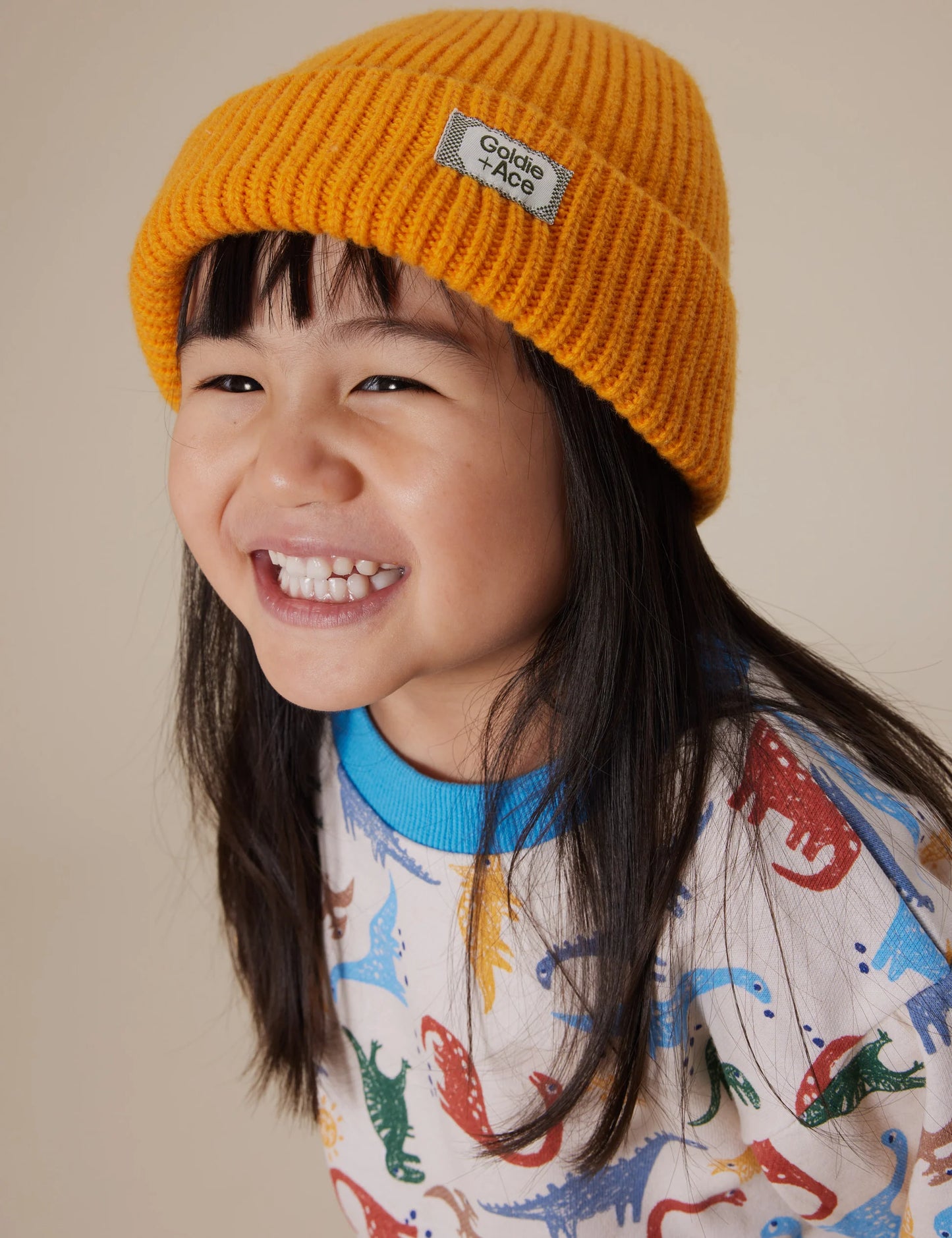 Goldie + Ace Wool Beanie Golden