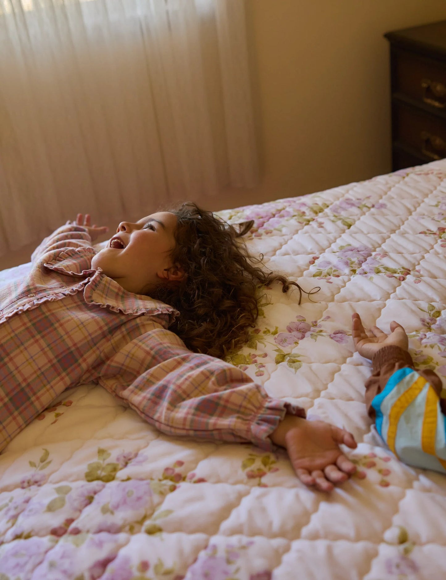 Goldie + Ace Diana Collared Check Dress