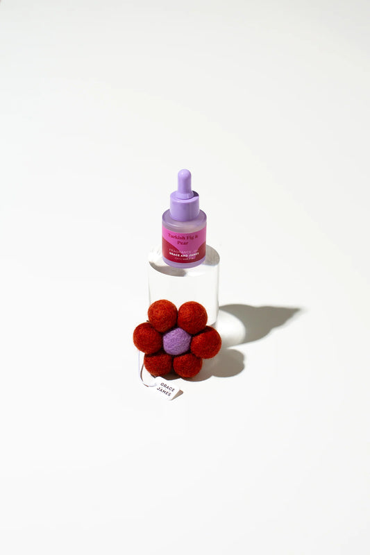 Grace and James Turkish Fig & Pear - Felt Air Freshener