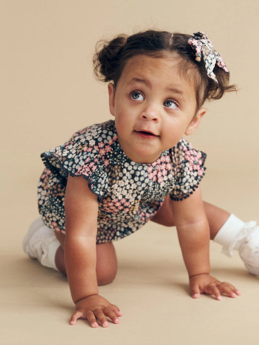 Huxbaby GARDEN FLORAL PLAYSUIT