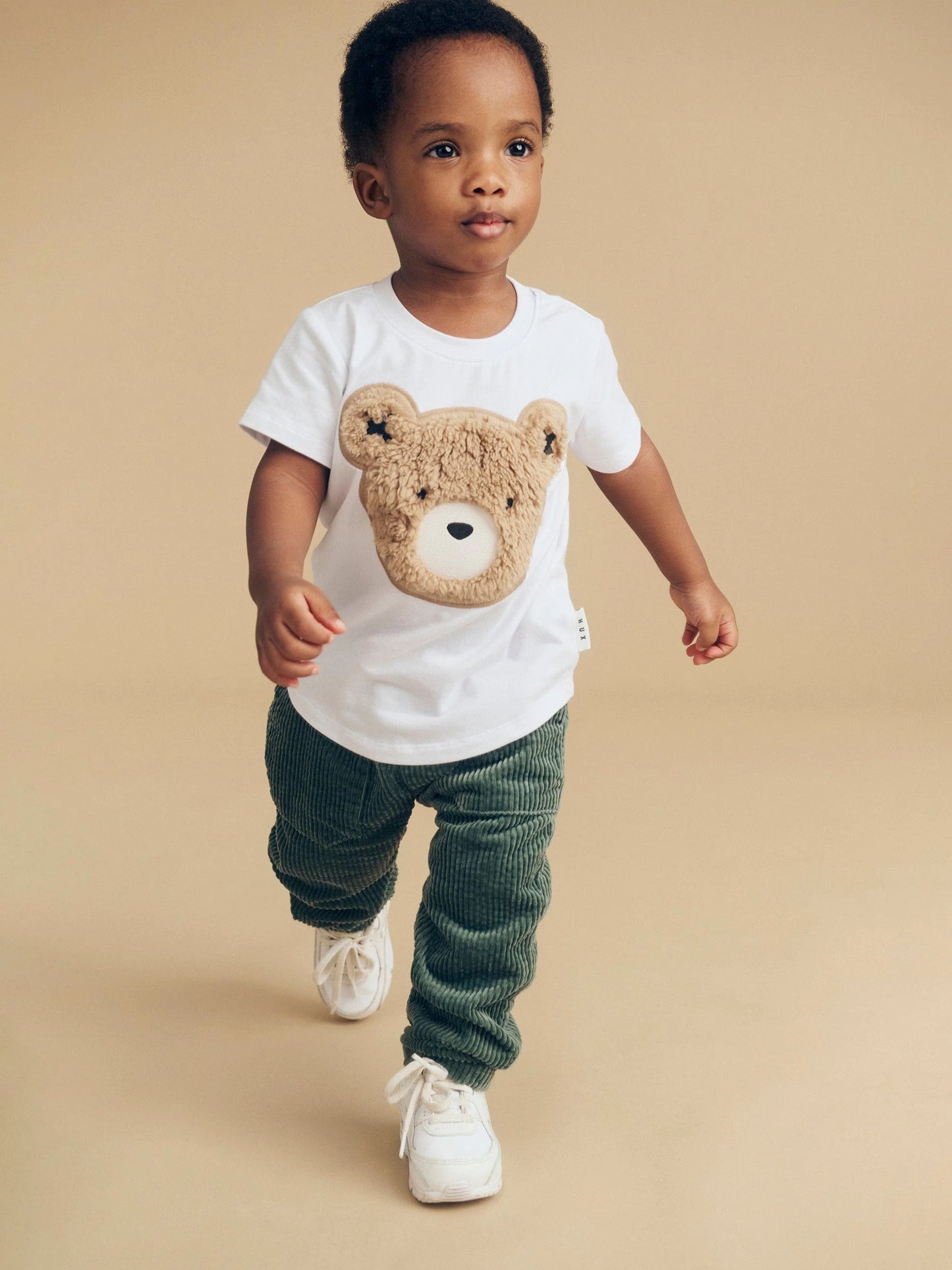 Huxbaby Furry Huxbear T-Shirt White