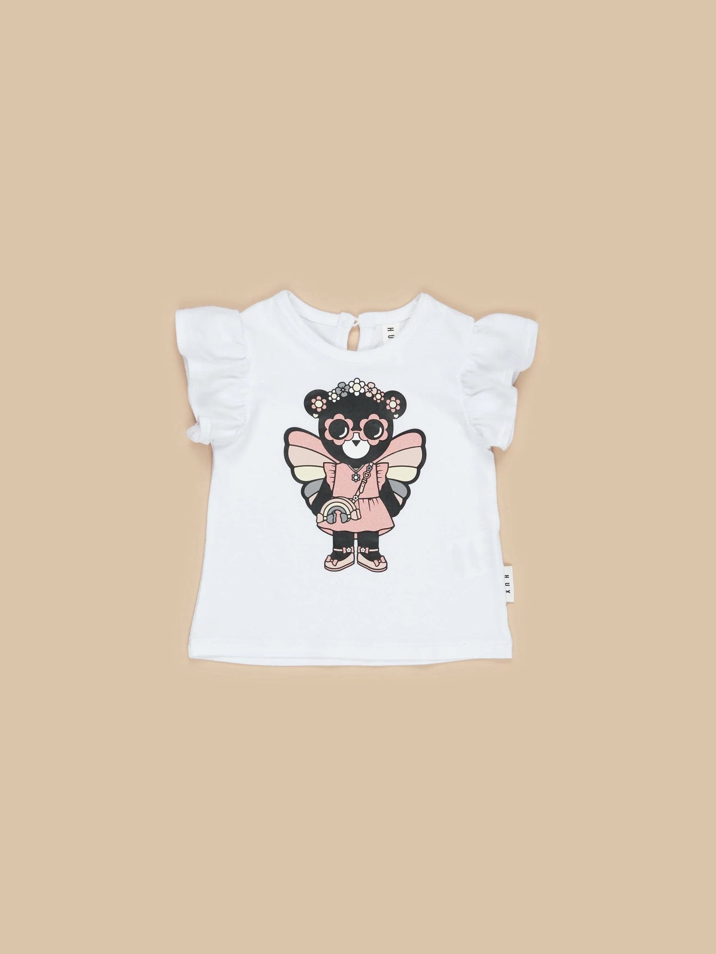 Huxbaby Fairy Bear Frill T-Shirt
