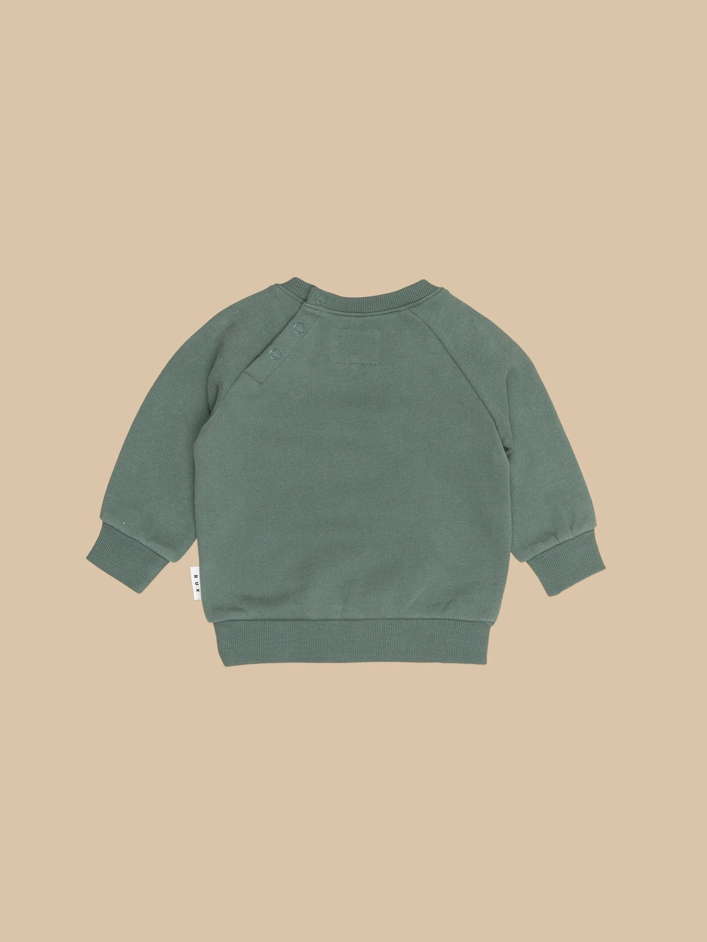 Huxbaby Furry Huxbear sweatshirt Light Spruce