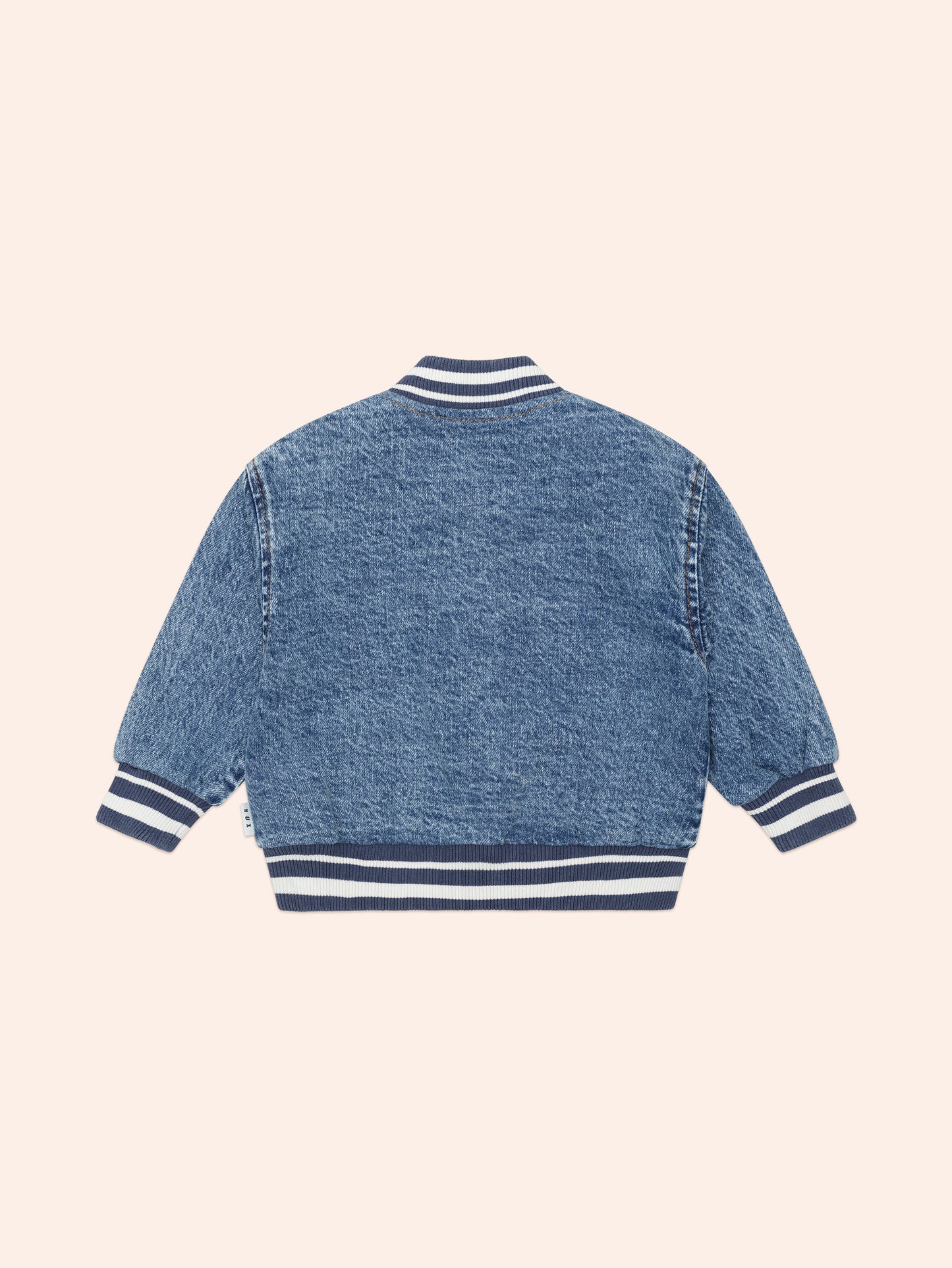 Huxbaby Dreamy Denim Bomber Jacket