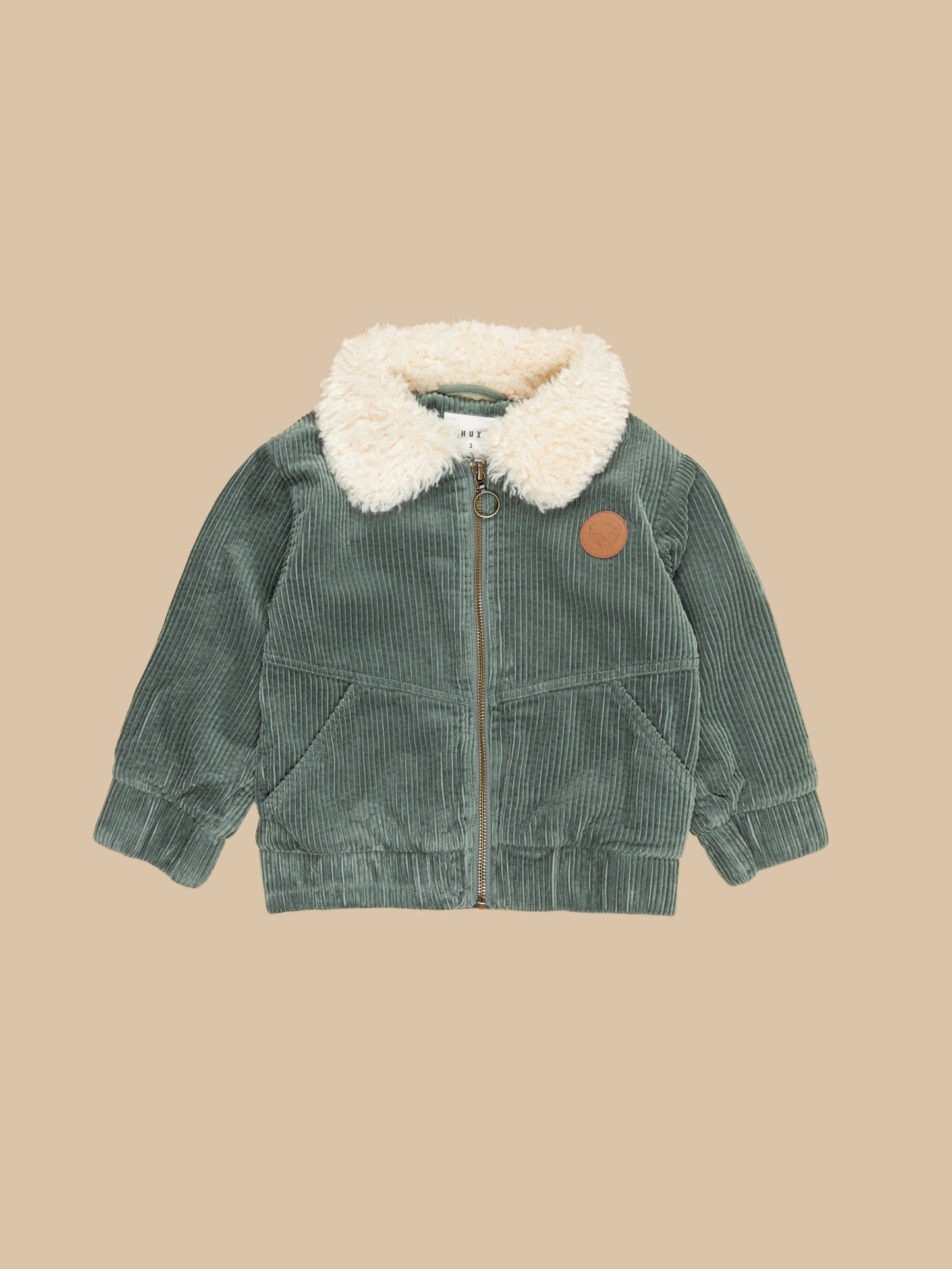 Huxbaby 80's Cord Jacket Light Spruce