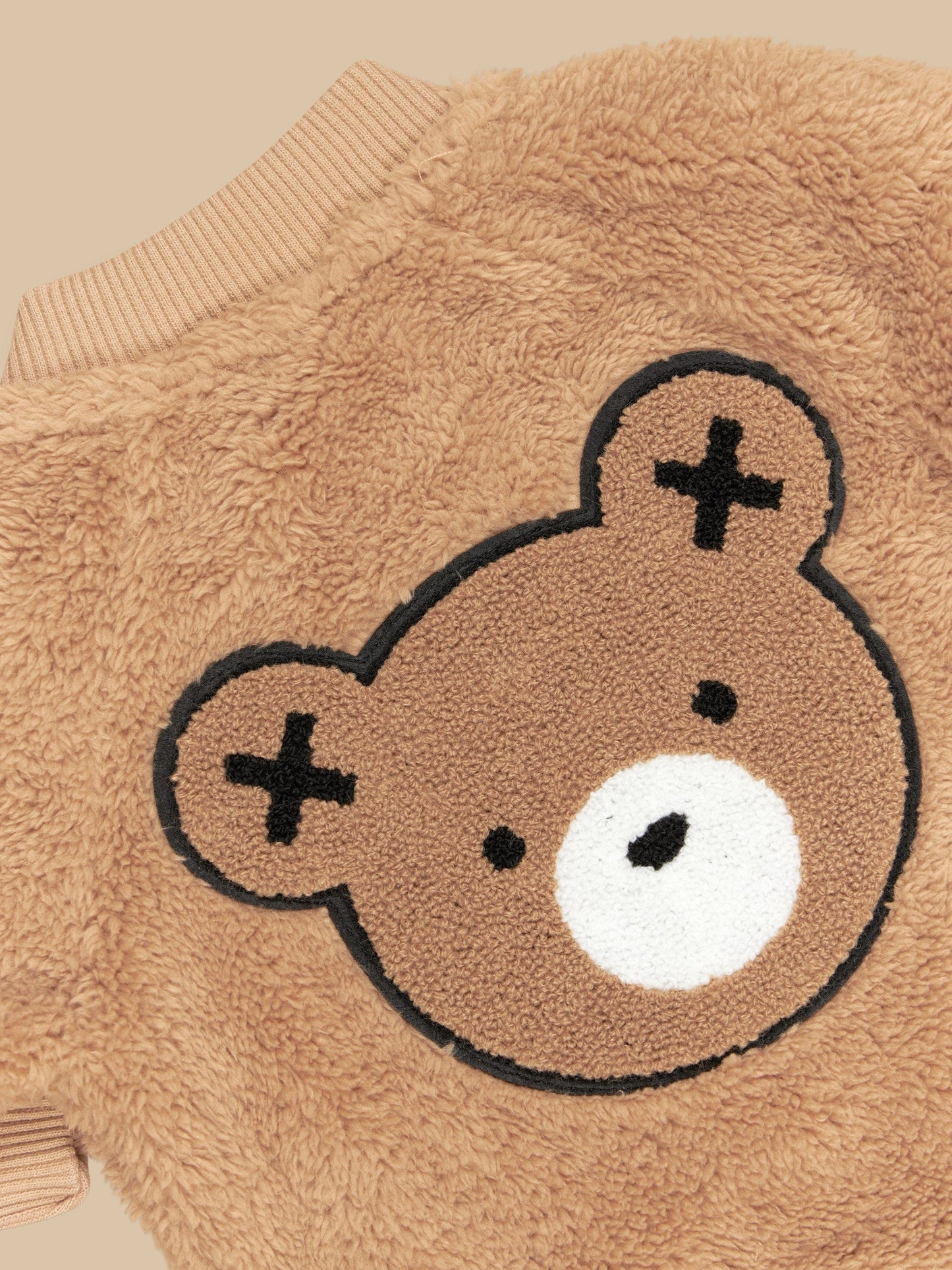 Huxbaby Teddy Bear Fur Jacket
