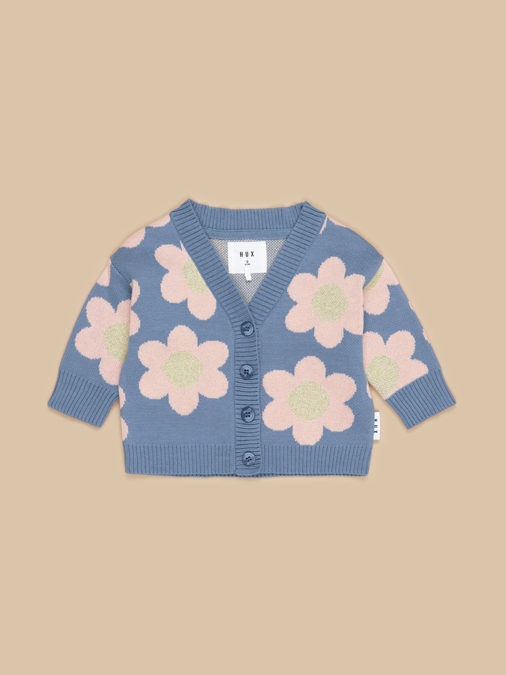 Huxbaby Daisy Boxy Cardi
