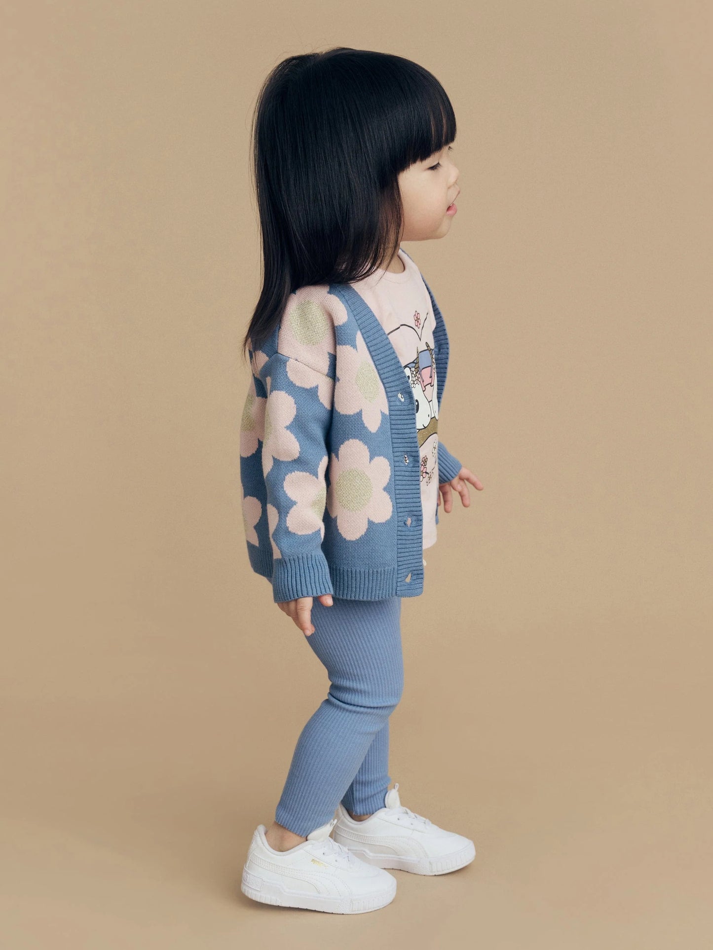 Huxbaby Daisy Boxy Cardi